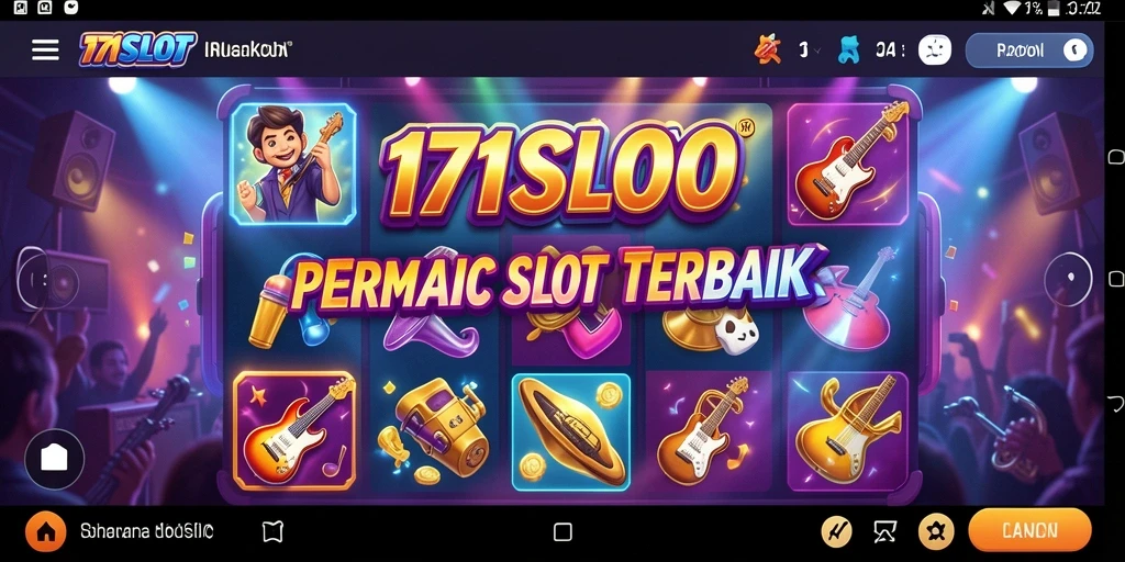Tampilan gameplay 171SLOT yang seru dengan musik yang menghibur.