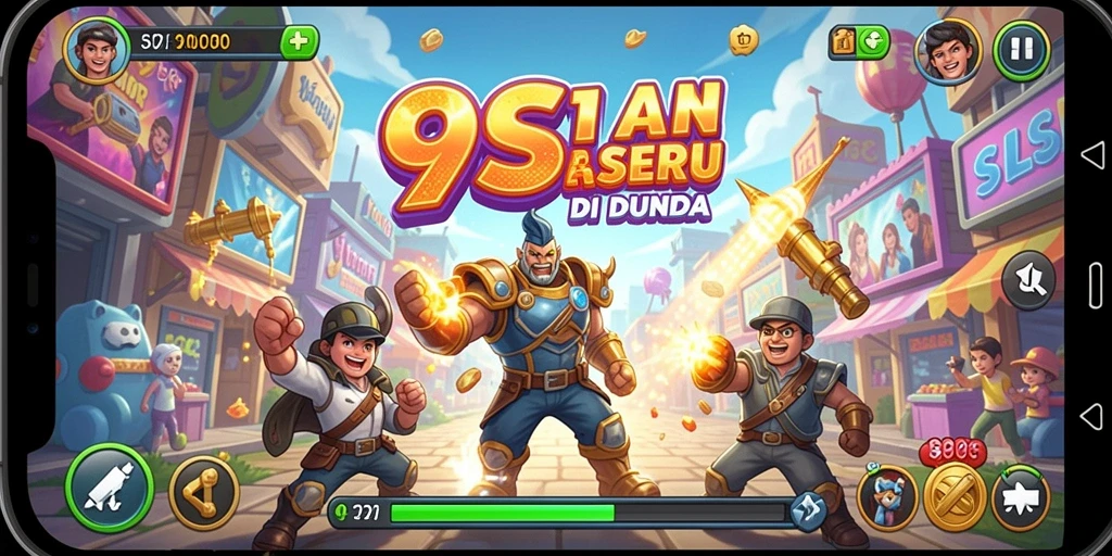 Gameplay seru dari 9SL dengan tantangan menarik.