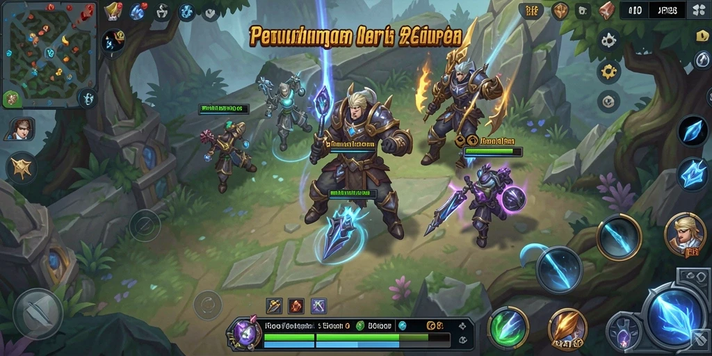 Tampilan luar biasa dari gameplay MMORPG di API88.