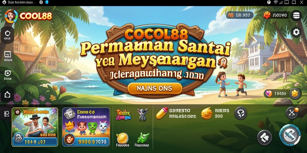 Screenshot COCOL88 menampilkan gameplay santai yang mengasyikkan.
