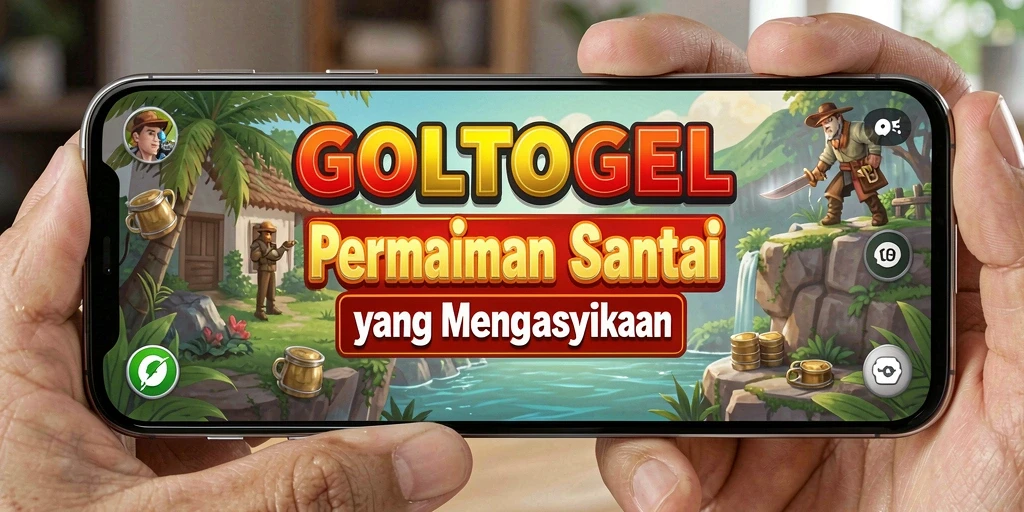 Tampilan gameplay menarik GOLTOGEL dengan tantangan seru.
