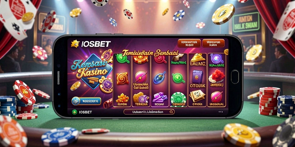 Tampilan permainan Kasino yang memukau dan interaktif di IOSBET.