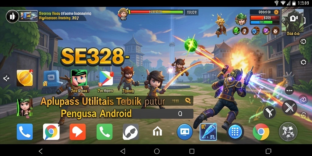 Tampilan antarmuka SE328 yang user-friendly untuk utilitas optimal.