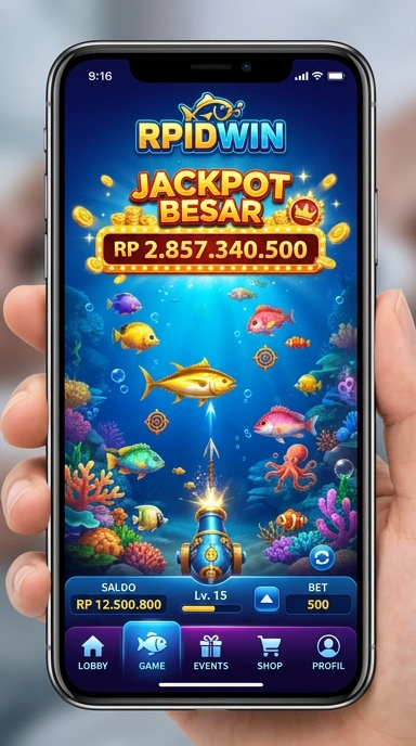 Tampilan antarmuka rpidwin yang ramah pengguna.
